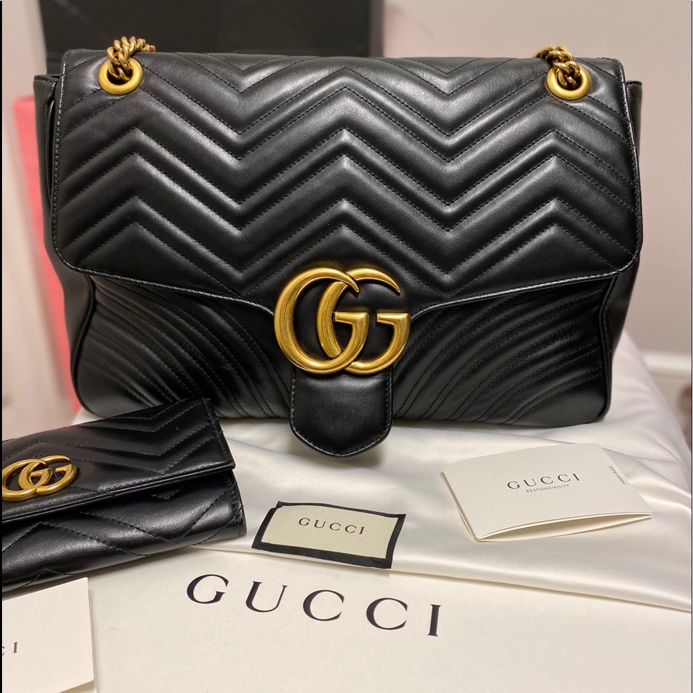Lg Gucci Marmont bag